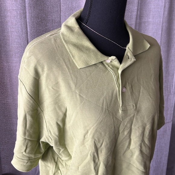 Green J. Crew Polo - Picture 2 of 4